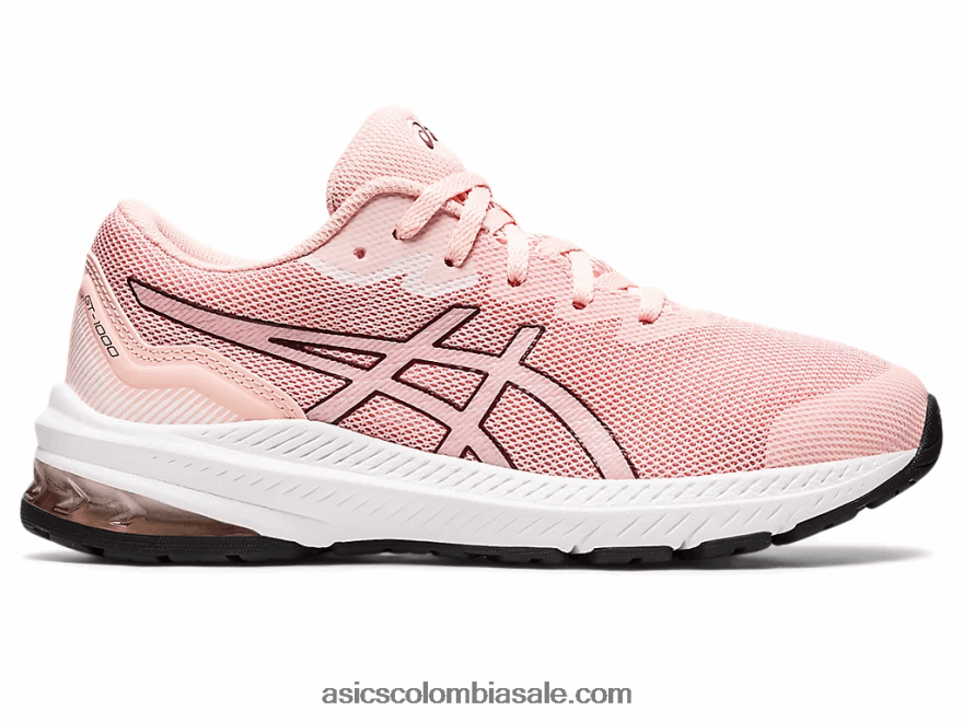 niños Asics escuela primaria gt-1000 11 rosa helada/marte profundo 20X82N4340