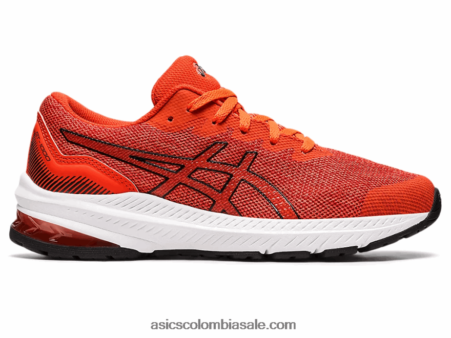 niños Asics escuela primaria gt-1000 11 tomate cherry/negro 20X82N4363