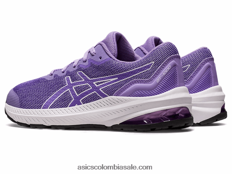 niños Asics escuela primaria gt-1000 11 violeta digital/amatista 20X82N4287