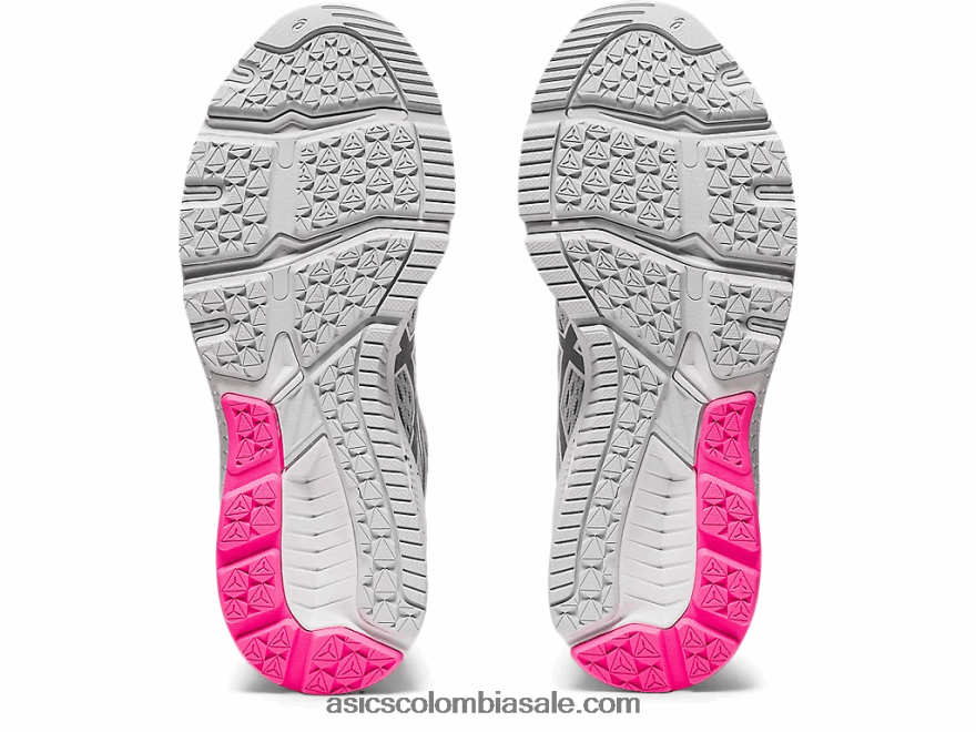 niños Asics escuela primaria gt-1000 9 gris glaciar/plata pura 20X82N4563