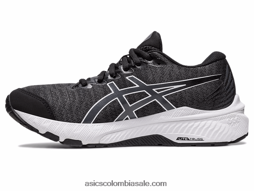 niños Asics escuela primaria gt-2000 11 negro/gris portador 20X82N4333