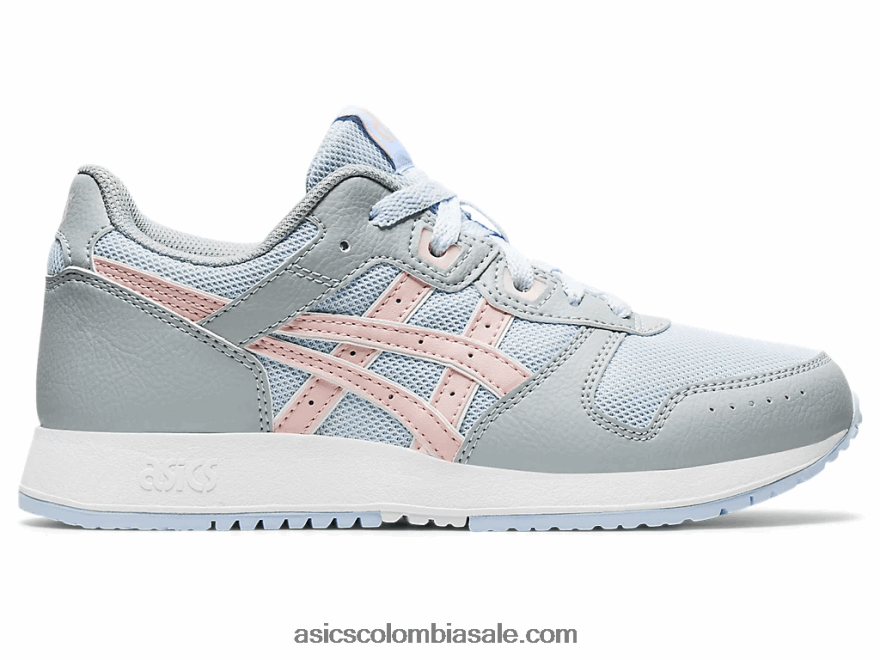 niños Asics escuela primaria lyte clasica cielo suave/melocotón jengibre 20X82N4468