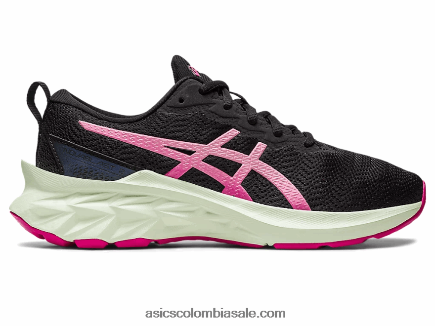 niños Asics escuela primaria novablast 2 ponche de frutas/negro 20X82N4282