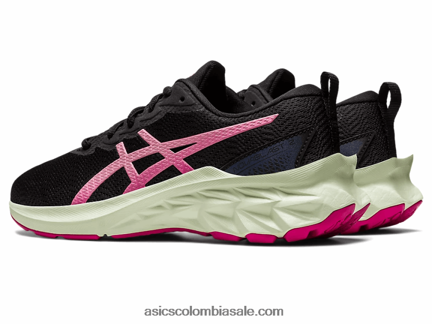 niños Asics escuela primaria novablast 2 ponche de frutas/negro 20X82N4282
