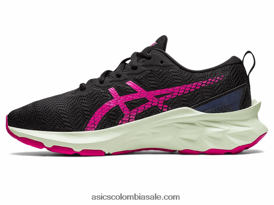 niños Asics escuela primaria novablast 2 ponche de frutas/negro 20X82N4282