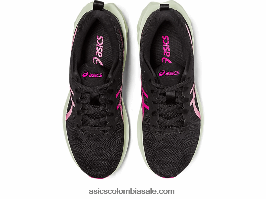 niños Asics escuela primaria novablast 2 ponche de frutas/negro 20X82N4282