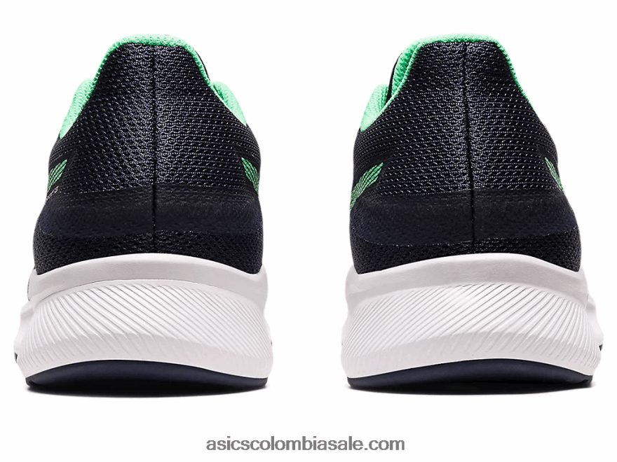 niños Asics escuela primaria patriota 13 medianoche/hoja nueva 20X82N4439