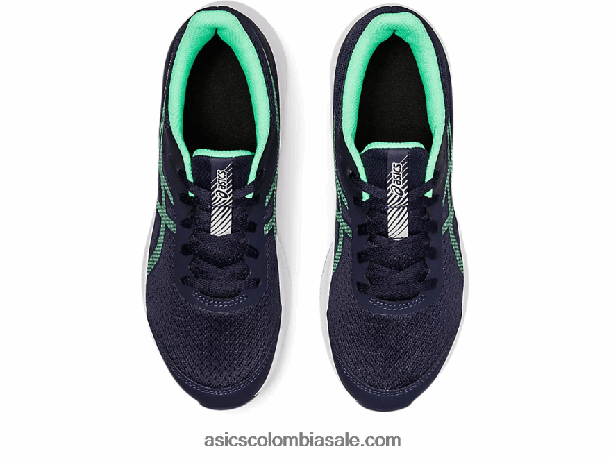 niños Asics escuela primaria patriota 13 medianoche/hoja nueva 20X82N4439
