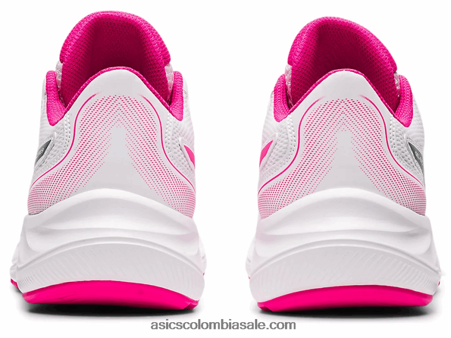 niños Asics gel-excite 9 grado escuela brillo blanco/rosa 20X82N4462