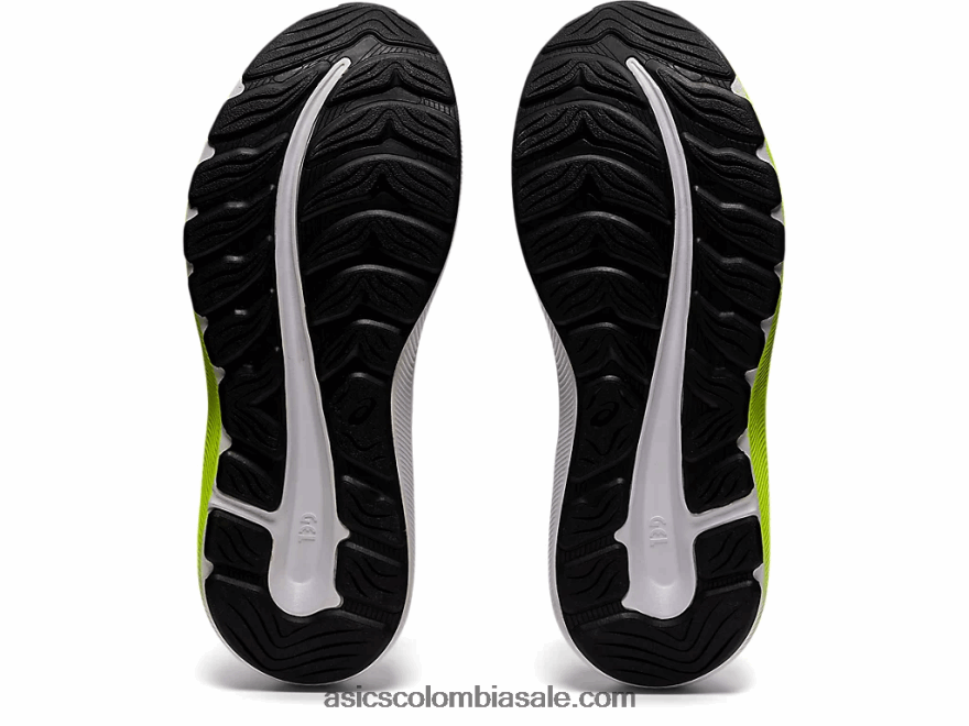 niños Asics gel-excite 9 grado escuela negro/verde peligro 20X82N4507