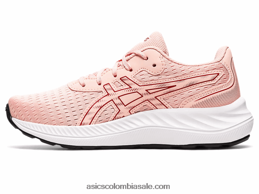 niños Asics gel-excite 9 grado escuela rosa helada/arándano 20X82N4378