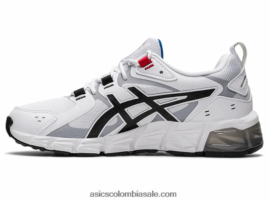 niños Asics gel-quantum 180 6 escuela primaria blanco negro 20X82N4422