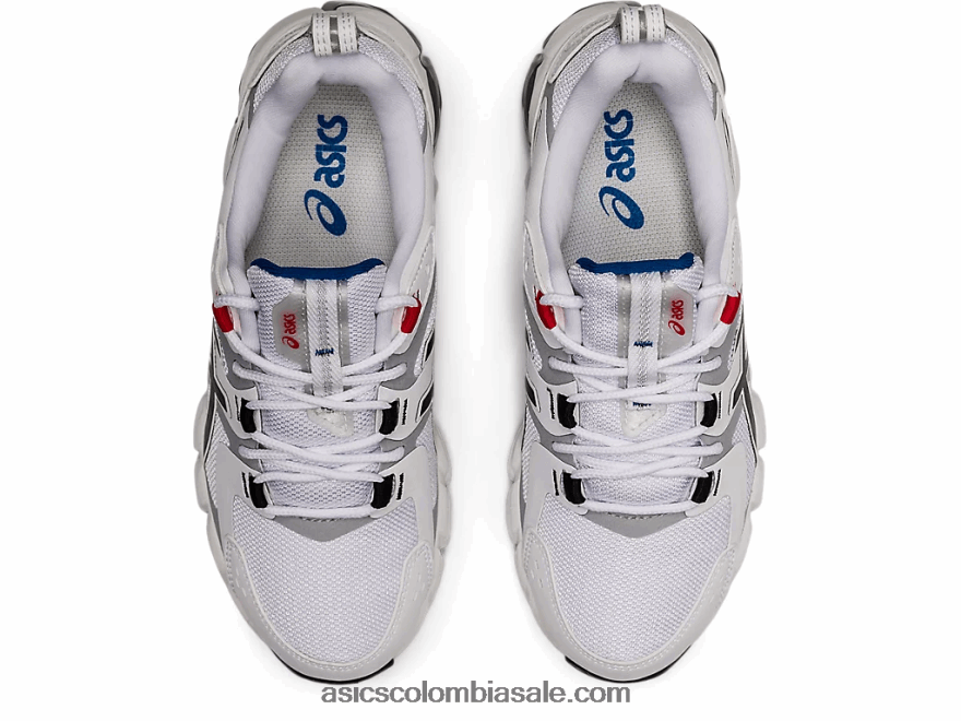 niños Asics gel-quantum 180 6 escuela primaria blanco negro 20X82N4422