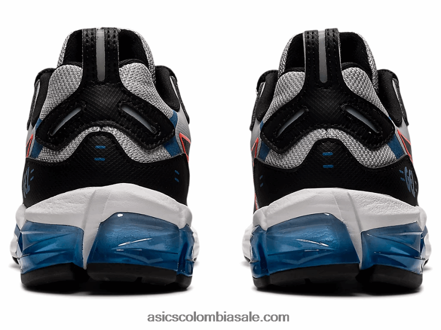 niños Asics gel-quantum 180 6 escuela primaria gris glaciar/negro 20X82N4442