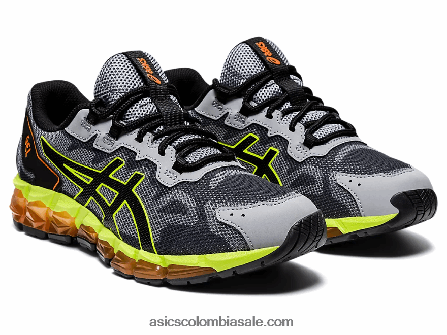 niños Asics gel-quantum 360 6 escuela primaria yeso/negro 20X82N4553