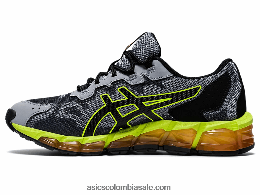 niños Asics gel-quantum 360 6 escuela primaria yeso/negro 20X82N4553
