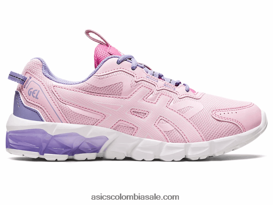 niños Asics gel-quantum 90 3 grado escolar algodón de azúcar/blanco 20X82N927
