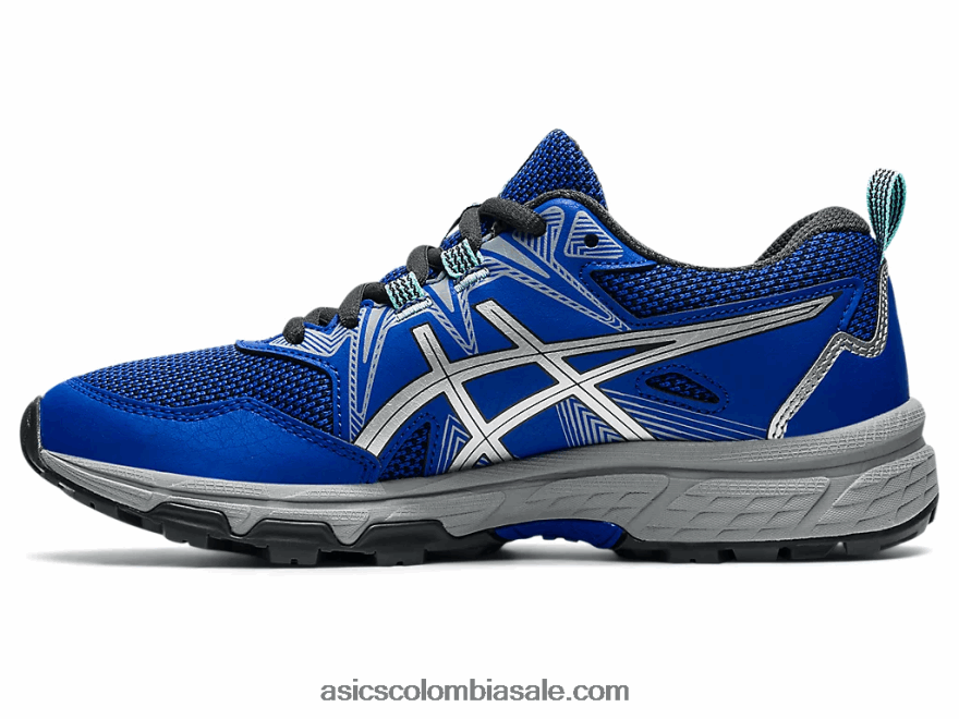 niños Asics gel-ventura 8 escuela primaria azul lapislázuli/plata pura 20X82N4509
