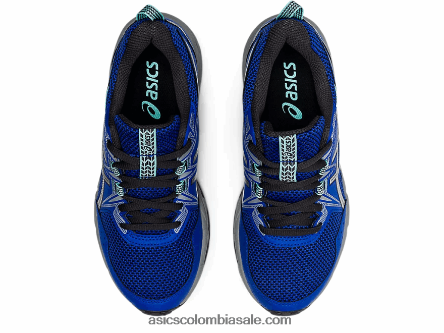 niños Asics gel-ventura 8 escuela primaria azul lapislázuli/plata pura 20X82N4509
