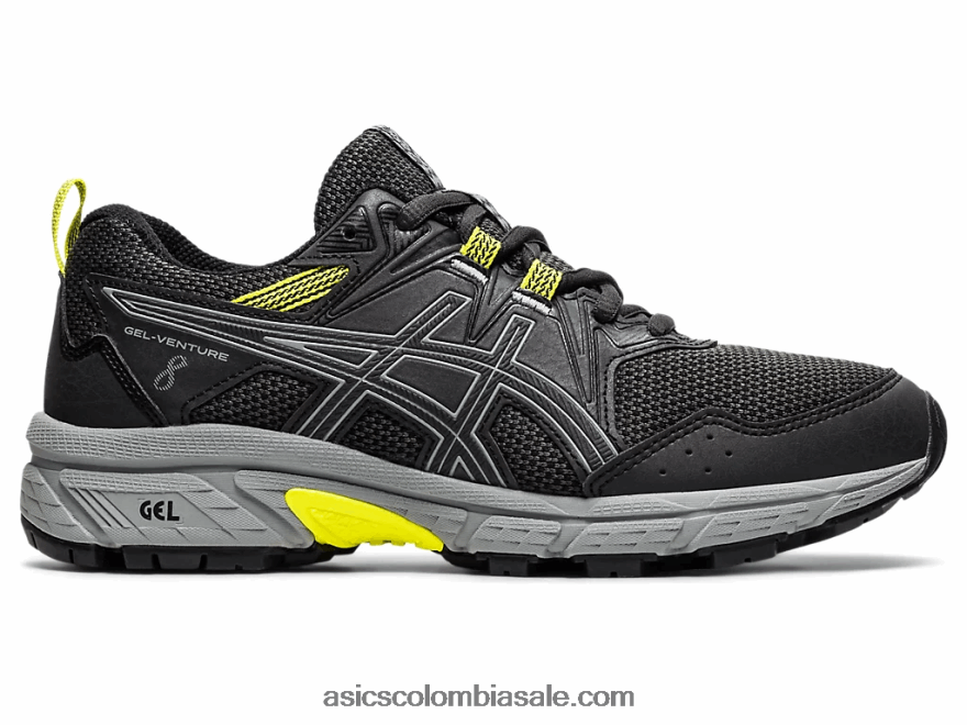niños Asics gel-ventura 8 escuela primaria gris grafito 20X82N4495