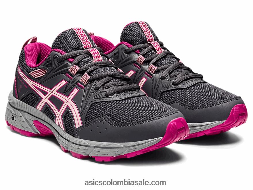 niños Asics gel-ventura 8 escuela primaria gris portador/brisa 20X82N4424