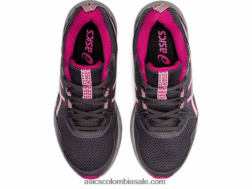 niños Asics gel-ventura 8 escuela primaria gris portador/brisa 20X82N4424