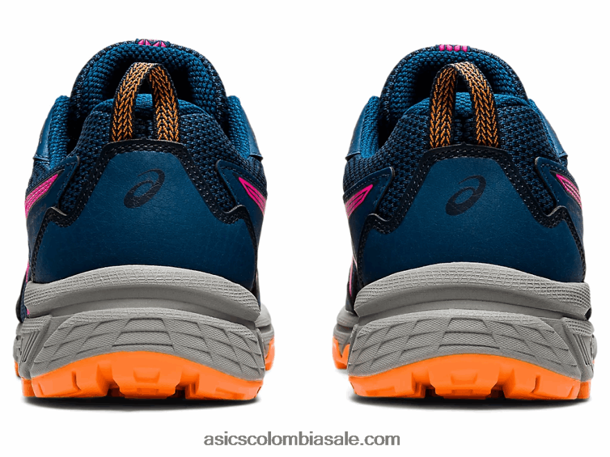 niños Asics gel-ventura 8 escuela primaria mako azul/rosa glo 20X82N4494