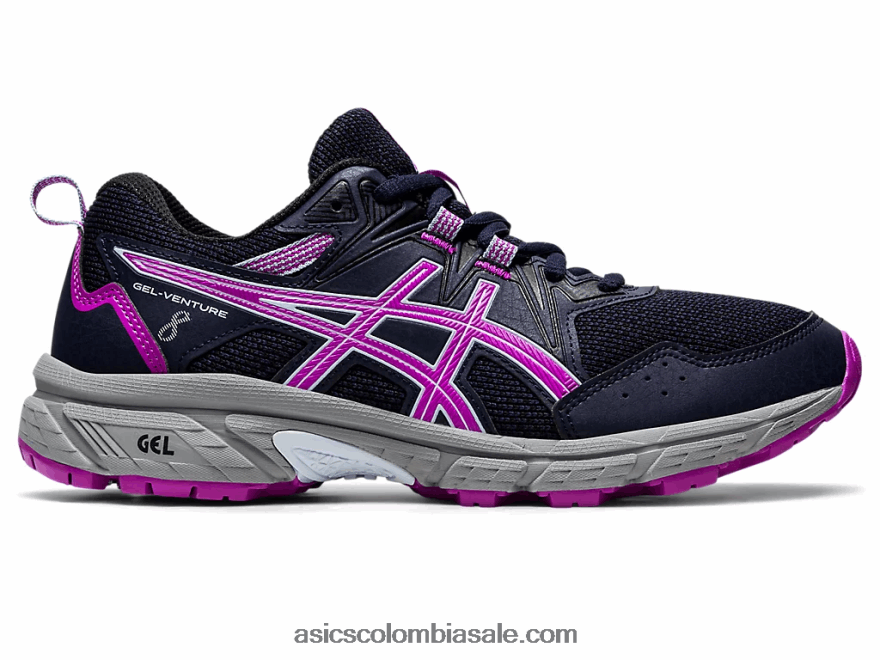 niños Asics gel-ventura 8 escuela primaria medianoche/orquídea 20X82N4376