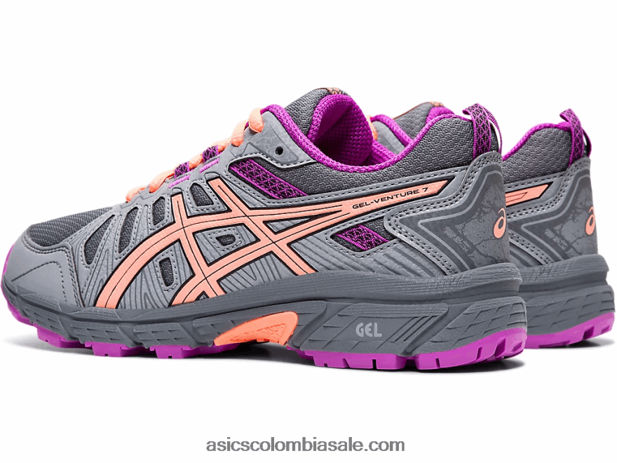 niños Asics gel-venture 7 escuela primaria metrópolis/negro 20X82N4569