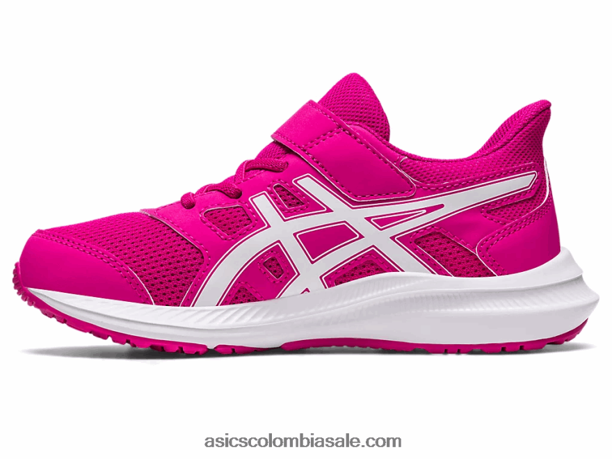 niños Asics sacudida 4 preescolar rosa rave/blanco 20X82N4264