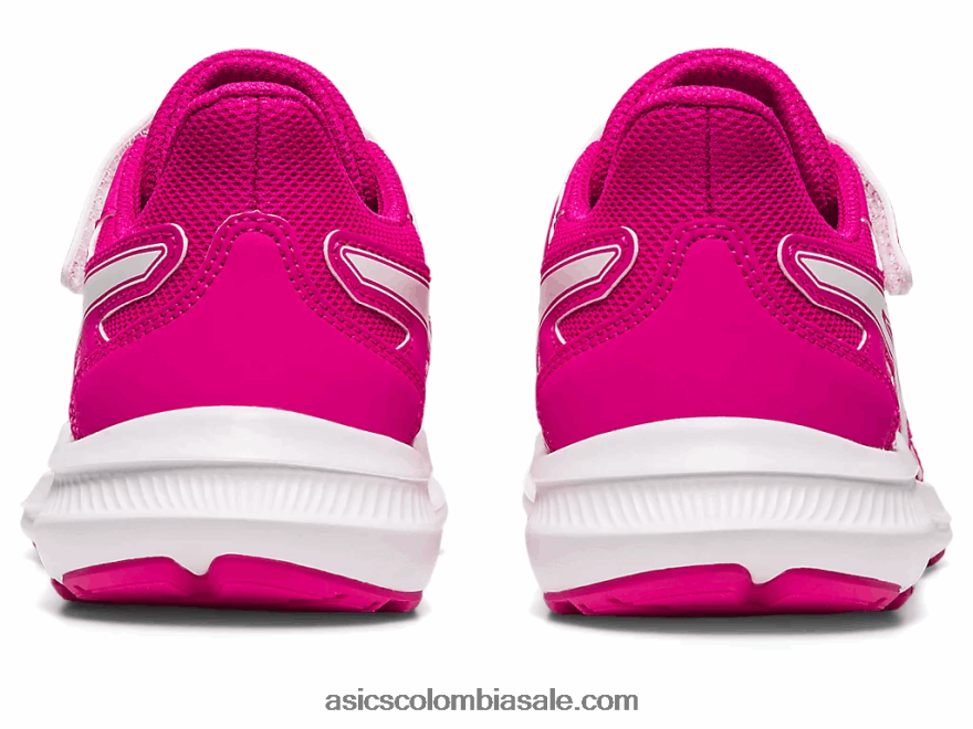 niños Asics sacudida 4 preescolar rosa rave/blanco 20X82N4264