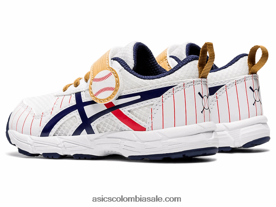 niños Asics competir 6 tamaño del niño blanco/chaquetón 20X82N4555