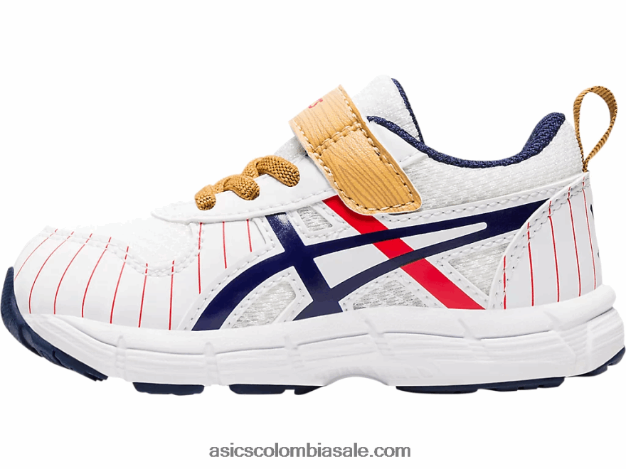 niños Asics competir 6 tamaño del niño blanco/chaquetón 20X82N4555