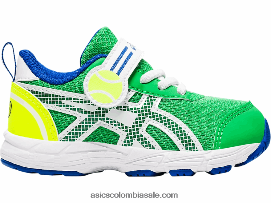 niños Asics competir 6 tamaño del niño cilantro/col rizada 20X82N4554