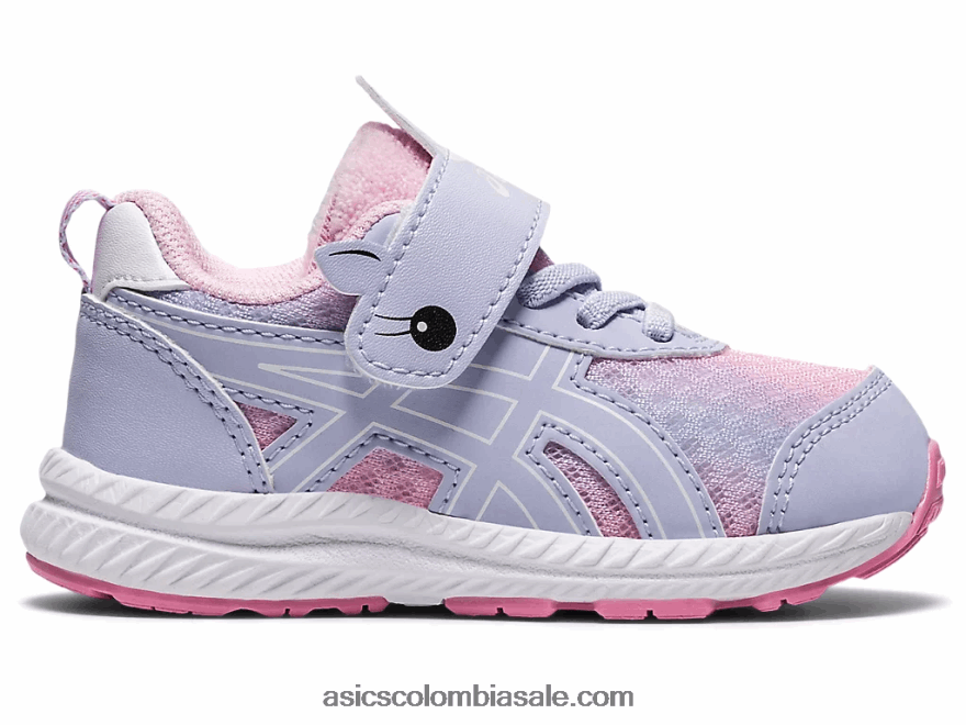 niños Asics competir 7 tamaño del niño ópalo lila/blanco 20X82N4547