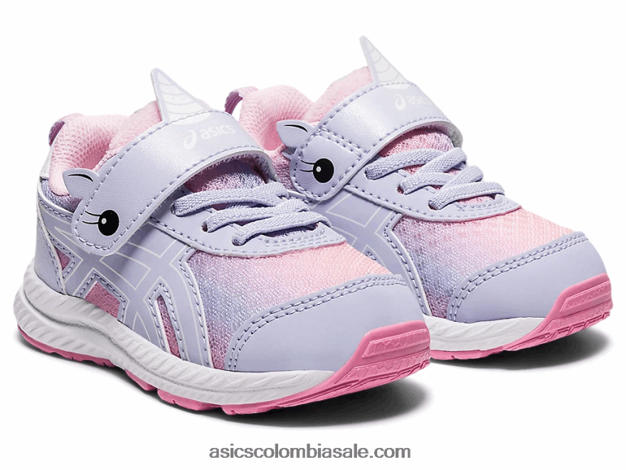 niños Asics competir 7 tamaño del niño ópalo lila/blanco 20X82N4547