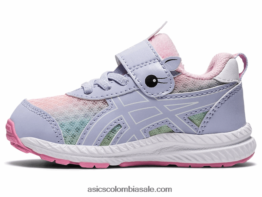niños Asics competir 7 tamaño del niño ópalo lila/blanco 20X82N4547