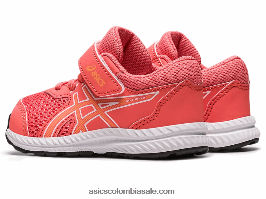 niños Asics competir 8 tamaño del niño duna de papaya/verano 20X82N4232