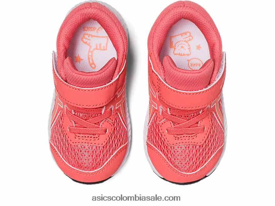 niños Asics competir 8 tamaño del niño duna de papaya/verano 20X82N4232