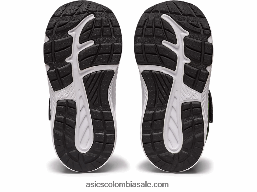 niños Asics competir 8 tamaño del niño ralladura de lima/negra 20X82N4316