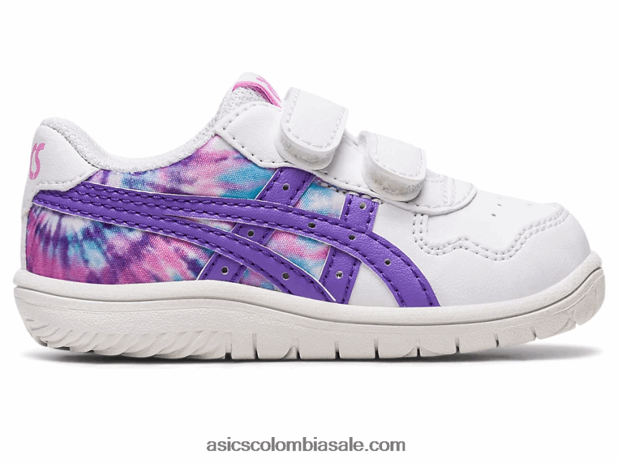 niños Asics tamaño de niño de Japón blanco/amatista 20X82N4325