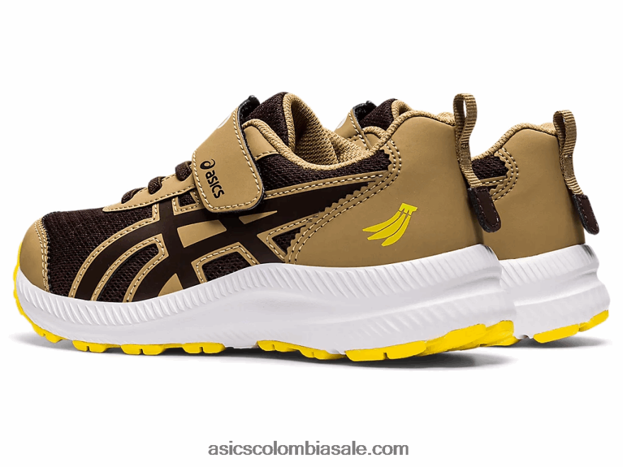 niños Asics contend 7 preescolar café/café 20X82N4482