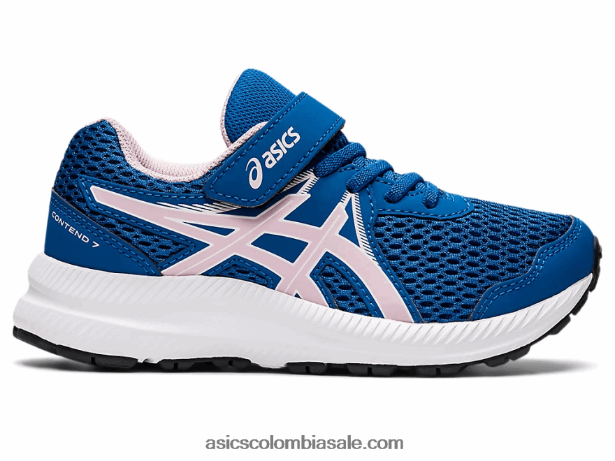 niños Asics contend 7 preescolar lago drive/apenas rosa 20X82N4520