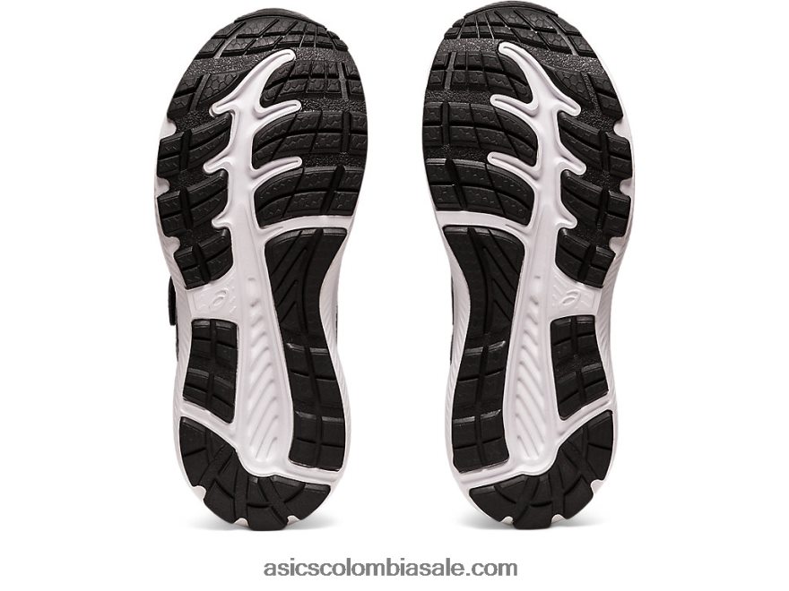 niños Asics contend 8 preescolar blanco negro 20X82N4330