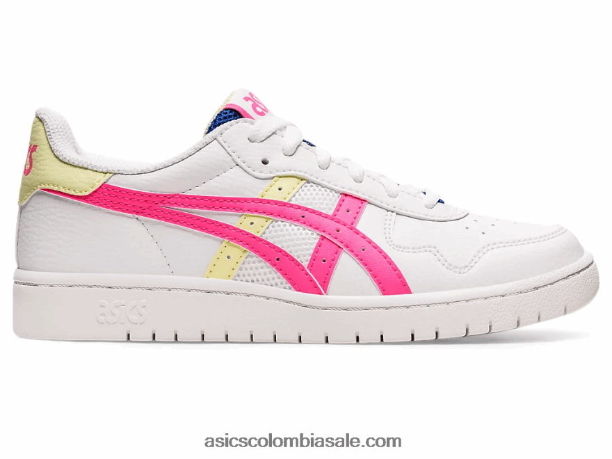niños Asics escuela primaria de japon blanco/rosa fuerte 20X82N4415