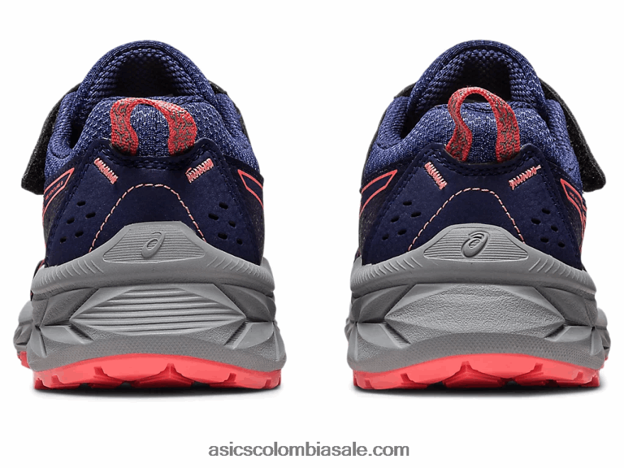 niños Asics gel-venture 9 preescolar azul índigo/papaya 20X82N4218
