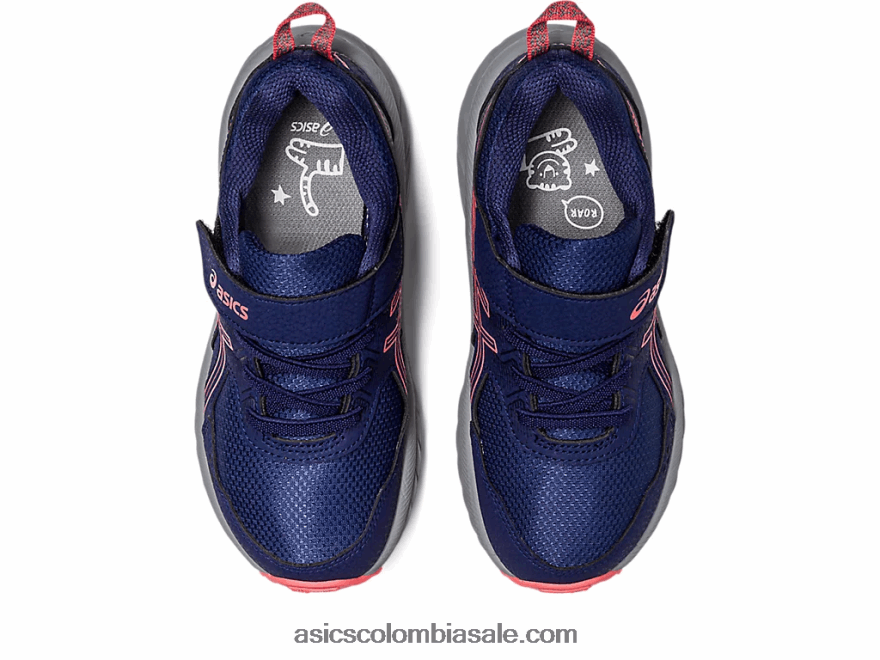 niños Asics gel-venture 9 preescolar azul índigo/papaya 20X82N4218
