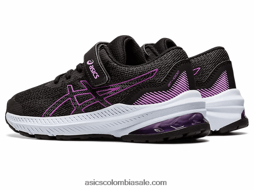 niños Asics gt-1000 11 preescolar gris grafito/orquídea 20X82N4369