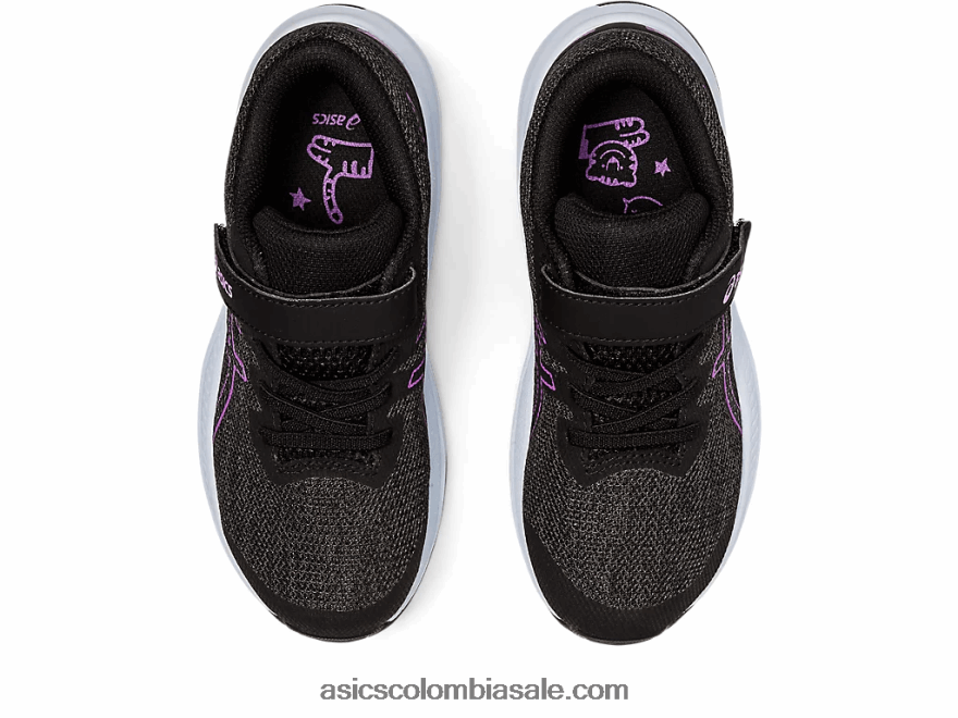 niños Asics gt-1000 11 preescolar gris grafito/orquídea 20X82N4369