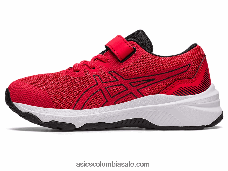 niños Asics gt-1000 11 preescolar rojo eléctrico/blanco 20X82N4254